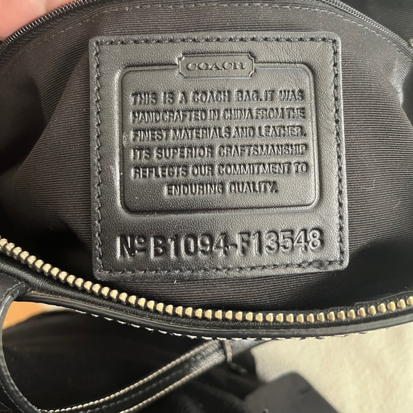 90s Coach Signature Jacquard bag - Picture 2 of 10